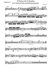 Terra Santa Abruzzo for Clarinet and Strings – Clarinet Part